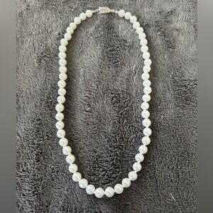 2/$20 choker, pearl-type necklace